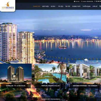 Thiết kế web bất động sản 03