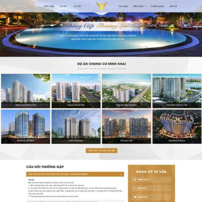 Thiết kế web bất động sản 33