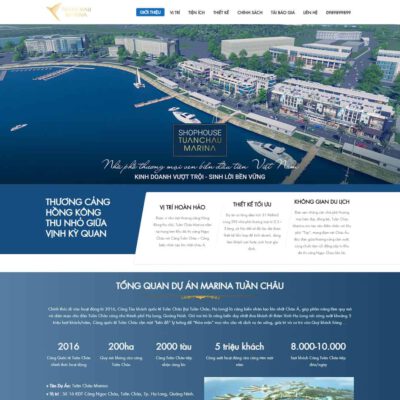 Thiết kế web bất động sản 04