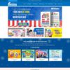 Thiết kế web Shop bán sách, ebook