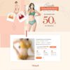 Thiết kế web Landing page bán hàng nội y