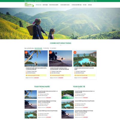 Thiết kế web du lịch 12