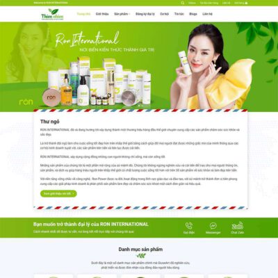 Thiết kế web bán dược phẩm 5