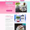 Thiết kế web Landing page nhượng quyền trà sữa