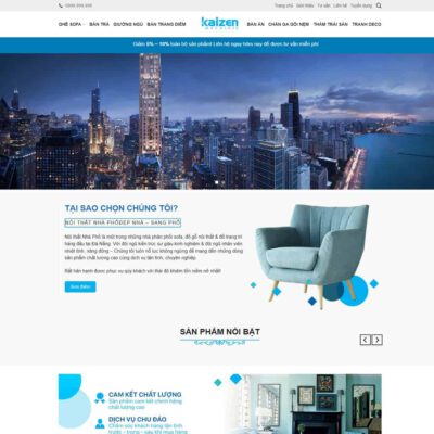 Thiết kế web nội thất 11