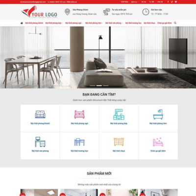 Thiết kế web nội thất 27