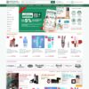 Thiết kế web cửa hàng bán mỹ phẩm giống Hasaki
