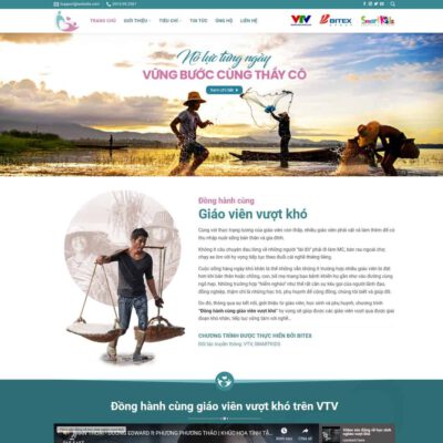 Thiết kế web sự kiện, tin tức