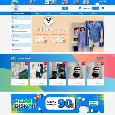Thiết kế web thời trang 10
