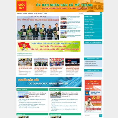Thiết kế web tin tức 07
