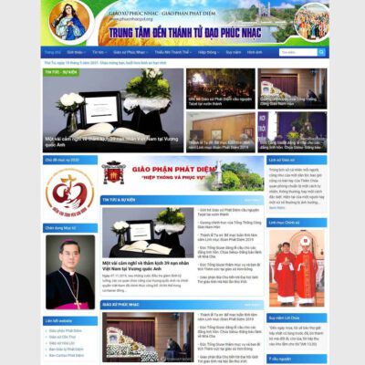 Thiết kế web tin tức 08