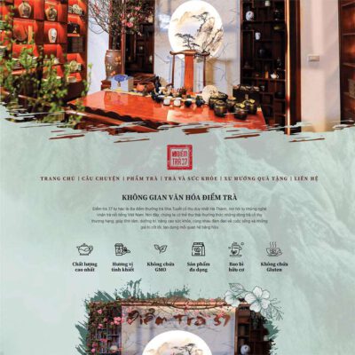 Thiết kế web bán trà xanh 02