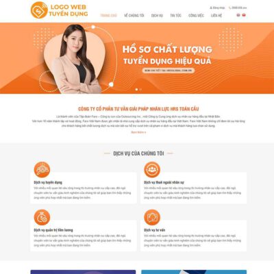 Thiết kế web tuyển dụng, việc làm 03