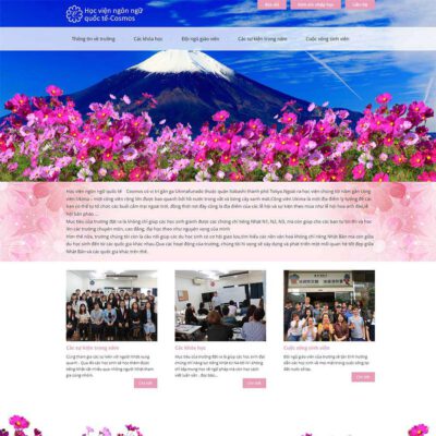 Thiết kế web công ty xuất khẩu lao động 06
