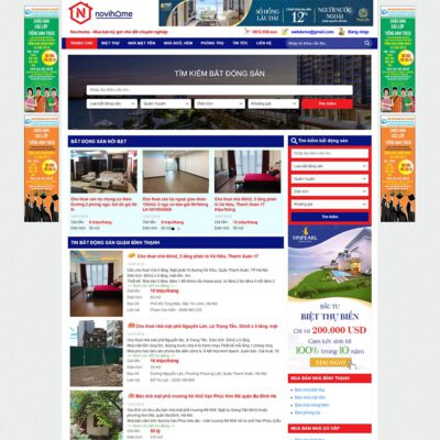 Thiết kế web bất động sản 38