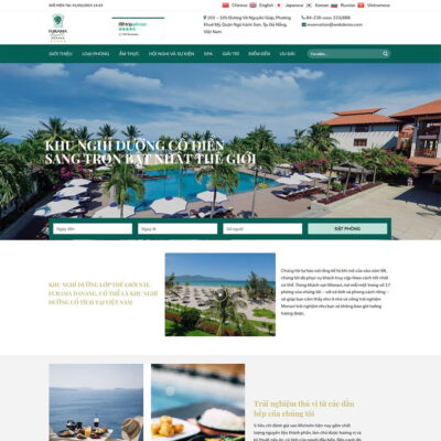 Thiết kế web khách sạn 06