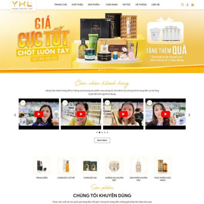 Thiết kế web mỹ phẩm 14