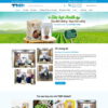 Thiết kế web thực phẩm sạch 02