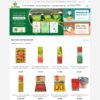 Thiết kế web bán trà xanh 03