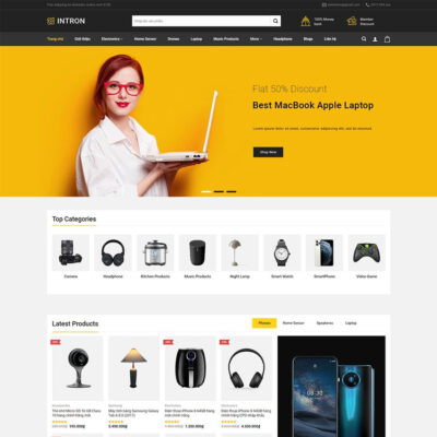 Thiết kế web bán đồ công nghệ 02