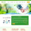 Thiết kế web giới thiệu công ty giải pháp môi trường