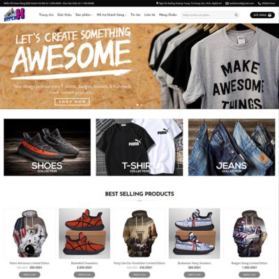 Thiết kế web thời trang 12