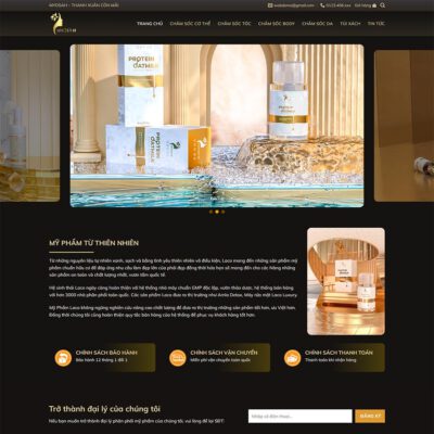 Thiết kế web mỹ phẩm 15