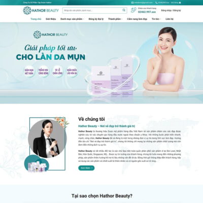 Thiết kế web mỹ phẩm 16