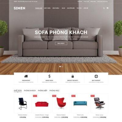Thiết kế web nội thất 35