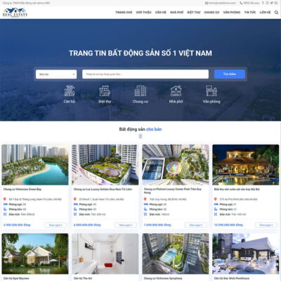 Thiết kế web bất động sản 39