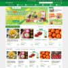 Thiết kế web nông sản 06