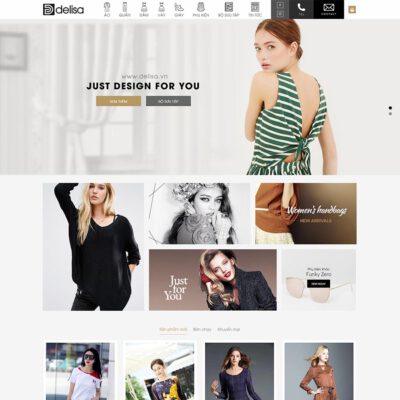 Thiết kế web thời trang 16