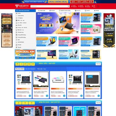 Thiết kế web bán máy tính, laptop 10